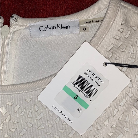 CALVIN KLEIN Lattice Dress - Picture 6 of 7